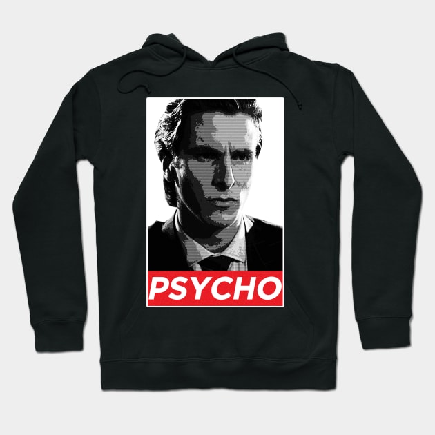 American Psycho Pat Bateman Hoodie by VictorVV